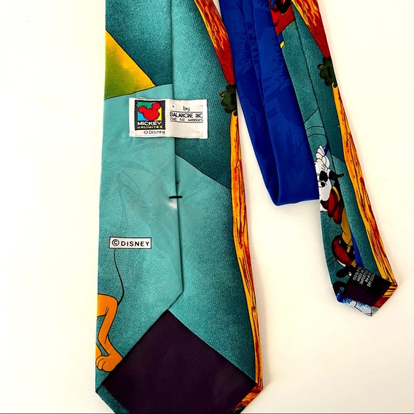 Disney Mickey Unlimited by Balance INC Vintage Mickey Mouse & Friends Golf Tie - Picture 6 of 7